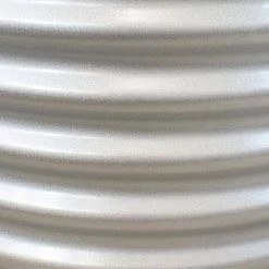 Sunnydaze Decor Sunnydaze 36 in. (91.44 cm) Round Galvalume Steel Raised Garden Bed - Silver -Sunnydaze Decor Sales silver sunnydaze decor raised planter boxes hst 945 4f 1000