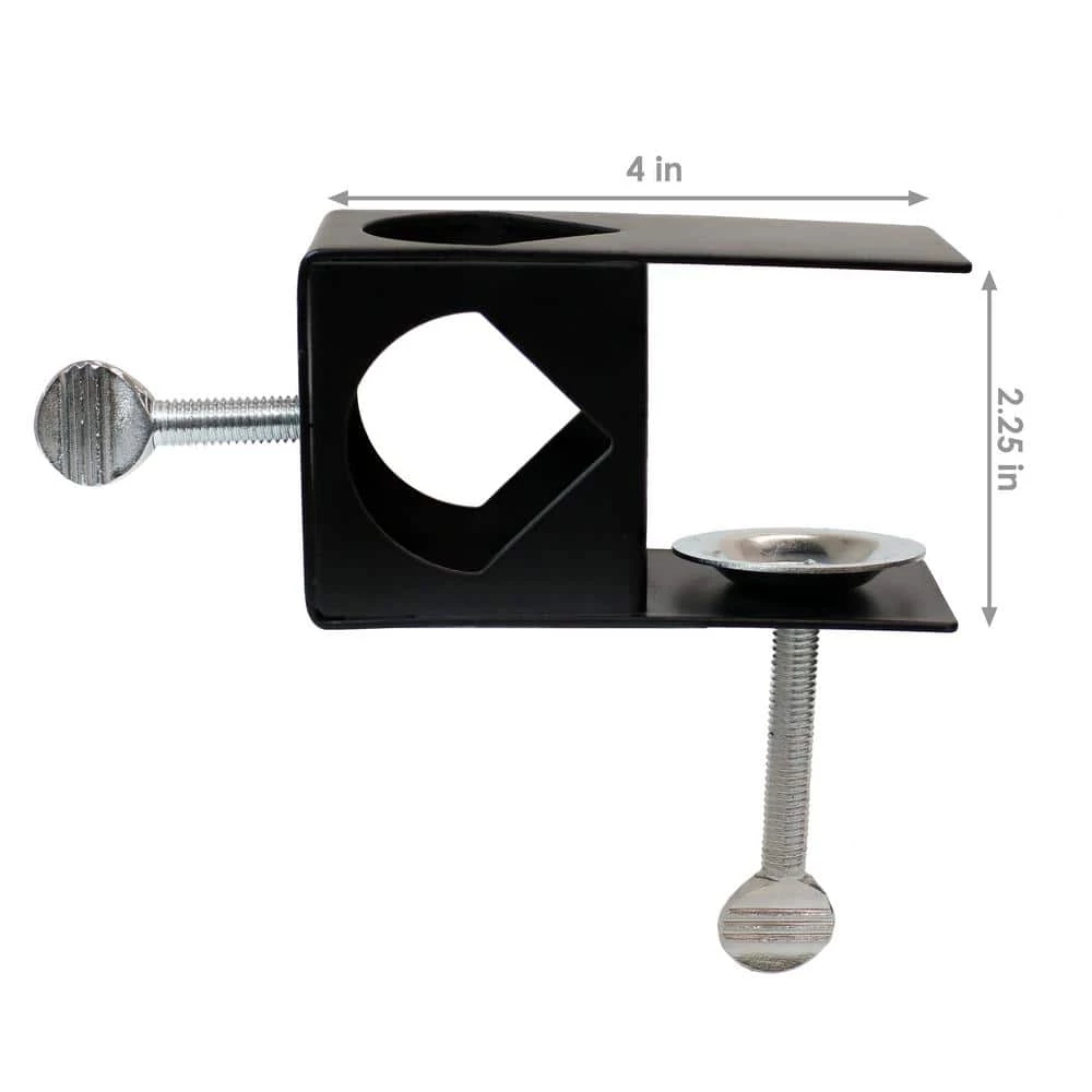 Sunnydaze Decor Deck Clamp Outdoor Torch Mount Bracket for Handrail 2 Sunnydaze Decor Deck Clamp Outdoor Torch Mount Bracket for Handrail - Image 2