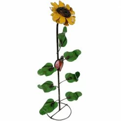 Sunnydaze Decor Sunnydaze 34.25 in. H Standing Sunflower Garden Stake