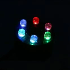 Sunnydaze Decor 40 GPH Electric Submersible Fountain Pump with Multi-Color LED Light Ring and Transformer -Sunnydaze Decor Sales sunnydaze decor fountain pumps jr 150 6led m 76 1000