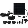 Sunnydaze Decor 20 in. Lift 40 GPH Solar Fountain Water Pump Kit