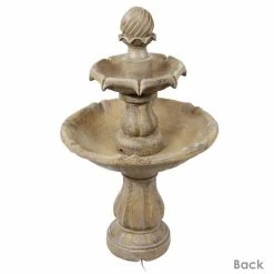 Sunnydaze Decor 2-Tier Earth Solar Outdoor Tiered Water Fountain with Battery Backup 11 Sunnydaze Decor 2-Tier Earth Solar Outdoor Tiered Water Fountain with Battery Backup -Sunnydaze Decor Sales sunnydaze decor freestanding fountains amp f802erth 66 1000