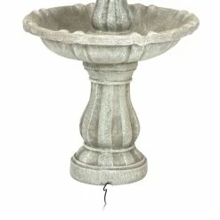 Sunnydaze Decor 2-Tier White Solar Outdoor Tiered Water Fountain with Battery Backup 18 Sunnydaze Decor 2-Tier White Solar Outdoor Tiered Water Fountain with Battery Backup -Sunnydaze Decor Sales sunnydaze decor freestanding fountains amp f802wht 76 1000