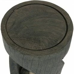 Sunnydaze Decor 31 in. Contemporary Double Helix Outdoor Water Fountain Feature with LED Light -Sunnydaze Decor Sales sunnydaze decor freestanding fountains dw 679 44 1000