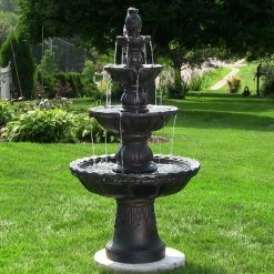 Sunnydaze Decor Sales -Sunnydaze Decor Sales sunnydaze decor freestanding fountains fc 73650 blk c3 1000
