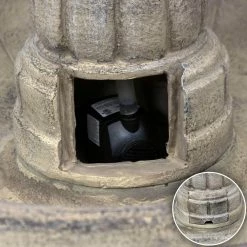 Sunnydaze Decor 48 in. 3-Tier Outdoor Water Fountain 16 Sunnydaze Decor 48 in. 3-Tier Outdoor Water Fountain -Sunnydaze Decor Sales sunnydaze decor freestanding fountains fc 73688 76 1000