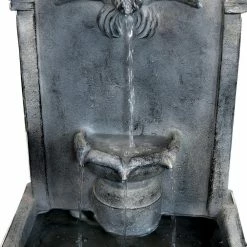 Sunnydaze Decor French-Inspired Concrete Indoor/Outdoor Reinforced Cascading Fountain -Sunnydaze Decor Sales sunnydaze decor freestanding fountains fwd 464 44 1000