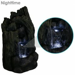 Sunnydaze Decor Cavern of Mystery Outdoor Water Fountain with LED Light -Sunnydaze Decor Sales sunnydaze decor freestanding fountains fwd 471 c3 1000