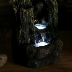 Sunnydaze Decor Cavern of Mystery Outdoor Water Fountain with LED Light -Sunnydaze Decor Sales sunnydaze decor freestanding fountains fwd 471 fa 1000