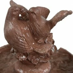 Sunnydaze Decor 43 in. 3-Tier Dove Pair Outdoor Water Fountain -Sunnydaze Decor Sales sunnydaze decor freestanding fountains gsi 774 4f 1000