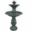 Sunnydaze Decor 41 in. Nouveau Tiered Outdoor Water Fountain