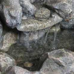 Sunnydaze Decor 18 in. Rocky Ravine Outdoor Water Fountain -Sunnydaze Decor Sales sunnydaze decor freestanding fountains sss 376 fa 1000