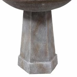 Sunnydaze Decor 39 in. 2-Tiered Pagoda Outdoor Water Fountain with LED Light -Sunnydaze Decor Sales sunnydaze decor freestanding fountains wnc 321 44 1000