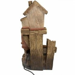 Sunnydaze Decor 26 in. Bluebird House and Buckets Outdoor Water Fountain 12 Sunnydaze Decor 26 in. Bluebird House and Buckets Outdoor Water Fountain -Sunnydaze Decor Sales sunnydaze decor freestanding fountains wnc 929 44 1000