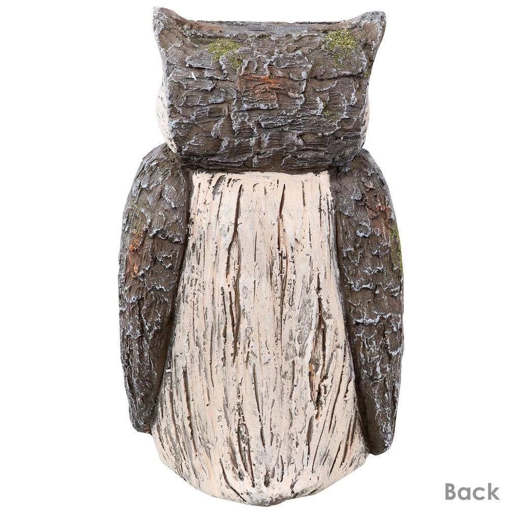 Sunnydaze Decor 13 in. Indoor/Outdoor Figurine Sunnydaze Ophelia the Woodland Owl Statue 5 Sunnydaze Decor 13 in. Indoor/Outdoor Figurine Sunnydaze Ophelia the Woodland Owl Statue - Image 5