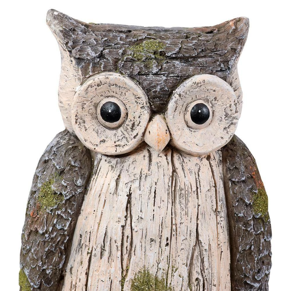 Sunnydaze Decor 13 in. Indoor/Outdoor Figurine Sunnydaze Ophelia the Woodland Owl Statue 2 Sunnydaze Decor 13 in. Indoor/Outdoor Figurine Sunnydaze Ophelia the Woodland Owl Statue - Image 2