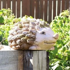 Sunnydaze Decor Sunnydaze 7 in. Indoor/Outdoor Garden Statue Hazel the Hedgehog -Sunnydaze Decor Sales sunnydaze decor garden statues art 202 31 1000