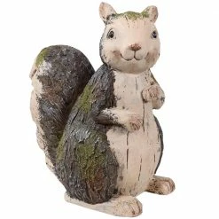 Sunnydaze Decor 13 in. Sunnydaze Indoor/Outdoor Garden Statue Silas The Woodland Squirrel