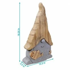 Sunnydaze Decor Sunnydaze Indoor/Outdoor Garden Statue 18-Inch Basil the Gardening Gnome -Sunnydaze Decor Sales sunnydaze decor garden statues art 226 c3 1000