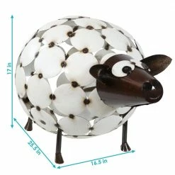 Sunnydaze Decor Shelby the Sheep Metal Art Statue 12 Sunnydaze Decor Shelby the Sheep Metal Art Statue -Sunnydaze Decor Sales sunnydaze decor garden statues cue 003 c3 1000