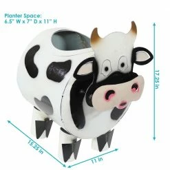 Sunnydaze Decor Colin the Cow Metal Art Statue 13 Sunnydaze Decor Colin the Cow Metal Art Statue -Sunnydaze Decor Sales sunnydaze decor garden statues cue 010 4f 1000