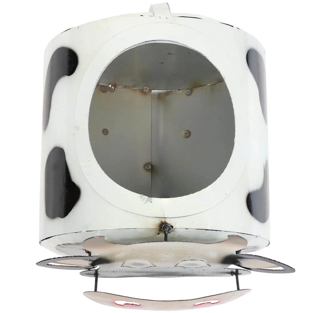 Sunnydaze Decor Colin the Cow Metal Art Statue 8 Sunnydaze Decor Colin the Cow Metal Art Statue - Image 8