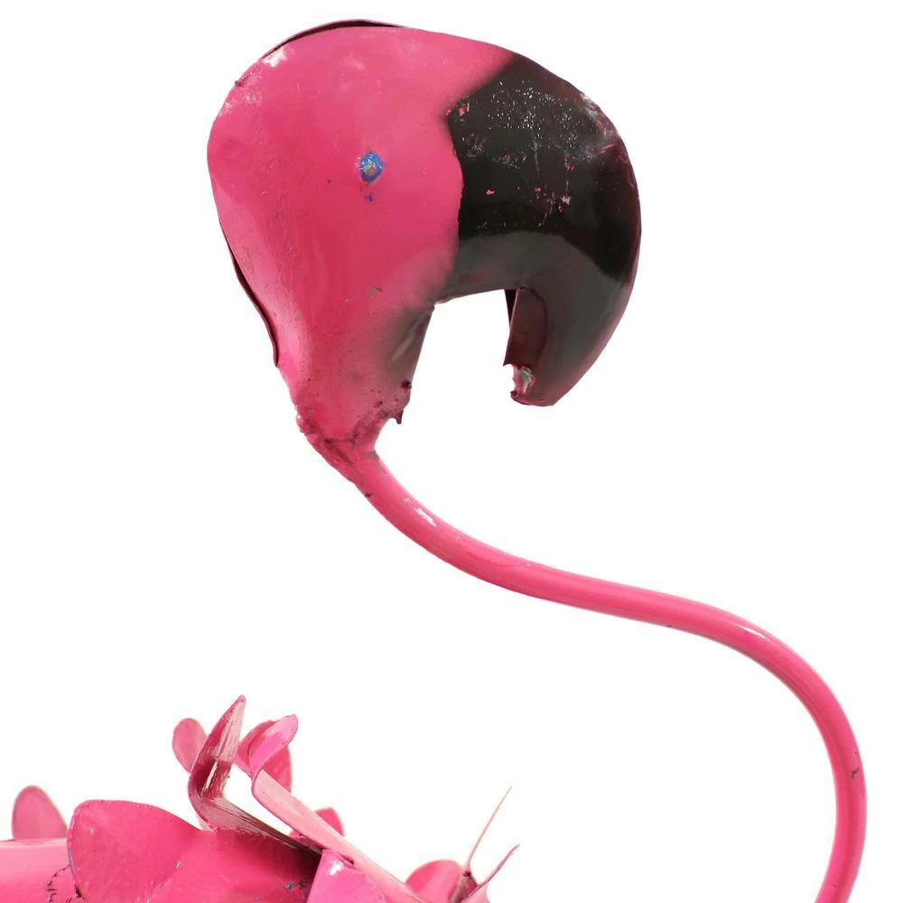 Sunnydaze Decor Sunnydaze 24 in. H Flamingo Metal Garden Statue 6 Sunnydaze Decor Sunnydaze 24 in. H Flamingo Metal Garden Statue - Image 6