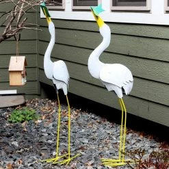 Sunnydaze Decor Sunnydaze Tom and Becky Indoor/Outdoor Crane Garden Statues - (2-Pack) 15 Sunnydaze Decor Sunnydaze Tom and Becky Indoor/Outdoor Crane Garden Statues - (2-Pack) -Sunnydaze Decor Sales sunnydaze decor garden statues cue 280 31 1000