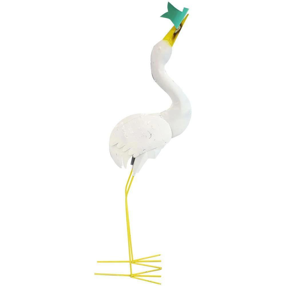 Sunnydaze Decor Sunnydaze Tom and Becky Indoor/Outdoor Crane Garden Statues - (2-Pack) 7 Sunnydaze Decor Sunnydaze Tom and Becky Indoor/Outdoor Crane Garden Statues - (2-Pack) - Image 7