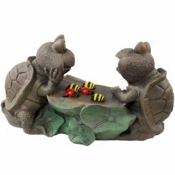 Sunnydaze Decor Sunnydaze Tic Tac Toe Turtles Garden Statue -Sunnydaze Decor Sales sunnydaze decor garden statues fwd 446 1f 1000