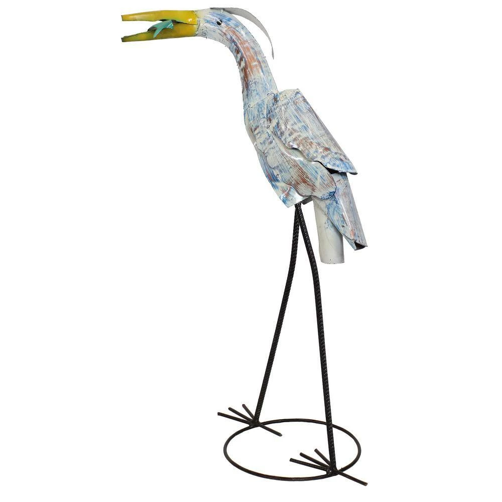 Sunnydaze Decor Sunnydaze Gilligan Crane Metal Garden Statues - (2-Pack) 6 Sunnydaze Decor Sunnydaze Gilligan Crane Metal Garden Statues - (2-Pack) - Image 6
