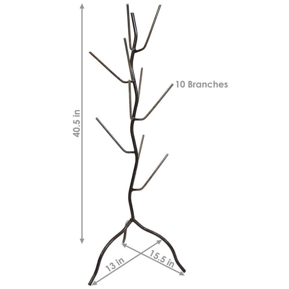 Sunnydaze Decor Sunnydaze Metal Wine Bottle Tree Display Stand Garden Statue 3 Sunnydaze Decor Sunnydaze Metal Wine Bottle Tree Display Stand Garden Statue - Image 3