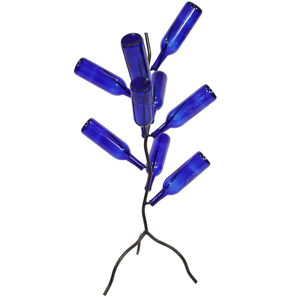 Sunnydaze Decor Sunnydaze Metal Wine Bottle Tree Display Stand Garden Statue 2 Sunnydaze Decor Sunnydaze Metal Wine Bottle Tree Display Stand Garden Statue - Image 2