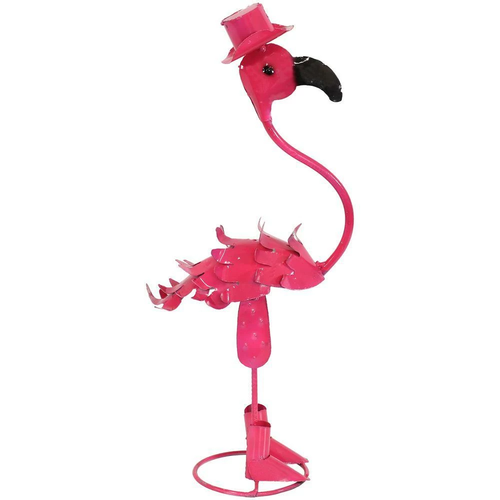 Sunnydaze Decor Sunnydaze Rodeo Flamingo Garden Statues - (4-Pack) 8 Sunnydaze Decor Sunnydaze Rodeo Flamingo Garden Statues - (4-Pack) - Image 8