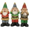 Sunnydaze Decor Hear No Evil Speak No Evil See No Evil 3-Wise Garden Statues (Set of 3)