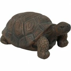 Sunnydaze Decor 20 in. Tanya the Tortoise Indoor-Outdoor Lawn and Garden Statue