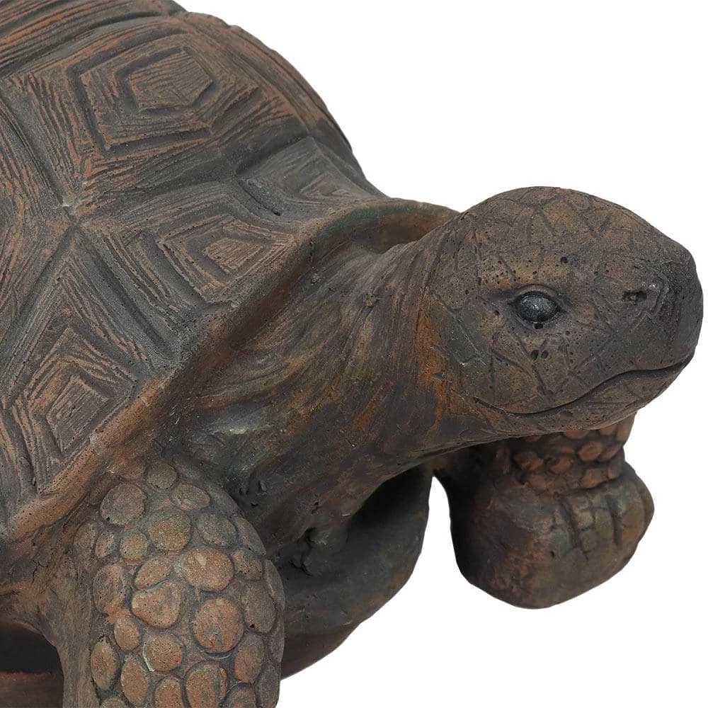 Sunnydaze Decor 20 in. Tanya the Tortoise Indoor-Outdoor Lawn and Garden Statue 2 Sunnydaze Decor 20 in. Tanya the Tortoise Indoor-Outdoor Lawn and Garden Statue - Image 2