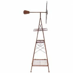 Sunnydaze Decor Rustic Windmill Metal Garden Statue -Sunnydaze Decor Sales sunnydaze decor garden statues xca 139 44 1000