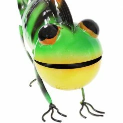 Sunnydaze Decor Greg the Green Chameleon Metal Statue -Sunnydaze Decor Sales sunnydaze decor garden statues xca 231 4f 1000