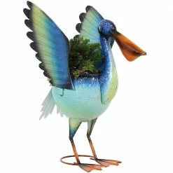 Sunnydaze Decor Pierre the Flying Pelican Metal Statue 16 Sunnydaze Decor Pierre the Flying Pelican Metal Statue -Sunnydaze Decor Sales sunnydaze decor garden statues xca 248 fa 1000
