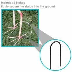 Sunnydaze Decor Flamingo Metal Outdoor Garden Statue (Set of 2) -Sunnydaze Decor Sales sunnydaze decor garden statues xca 406 2pk 1f 1000