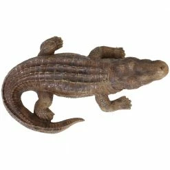 Sunnydaze Decor 14 in. Addison the Adventurous Alligator Polystone Garden Statue -Sunnydaze Decor Sales sunnydaze decor garden statues xca 571 44 1000