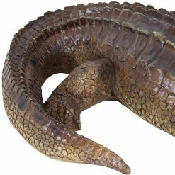 Sunnydaze Decor 14 in. Addison the Adventurous Alligator Polystone Garden Statue -Sunnydaze Decor Sales sunnydaze decor garden statues xca 571 4f 1000