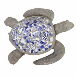 Sunnydaze Decor 18.25 in. Sofia the Sophisticated Concrete Mosaic Sea Turtle Garden Statue 9 Sunnydaze Decor 18.25 in. Sofia the Sophisticated Concrete Mosaic Sea Turtle Garden Statue -Sunnydaze Decor Sales sunnydaze decor garden statues xca 595 4f 1000