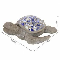 Sunnydaze Decor 18.25 in. Sofia the Sophisticated Concrete Mosaic Sea Turtle Garden Statue 12 Sunnydaze Decor 18.25 in. Sofia the Sophisticated Concrete Mosaic Sea Turtle Garden Statue -Sunnydaze Decor Sales sunnydaze decor garden statues xca 595 fa 1000