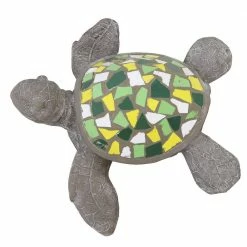 Sunnydaze Decor Simon the Swift Mosaic Polystone Sea Turtle Garden Statue - 17 in. -Sunnydaze Decor Sales sunnydaze decor garden statues xca 601 4f 1000
