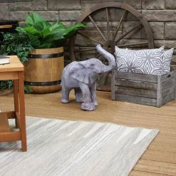 Sunnydaze Decor 18.5 in. Elijah the Excellent Elephant Garden Statue -Sunnydaze Decor Sales sunnydaze decor garden statues xca 656 76 1000