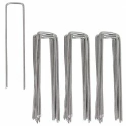 Sunnydaze Decor Polypropylene Landscape Fabric - 30 Garden Staples - 4 ft. x 100 ft. -Sunnydaze Decor Sales sunnydaze decor landscape fabric wgs 304 4f 1000