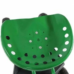 Sunnydaze Decor Green Steel Rolling Garden Cart with 360-Degree Swivel Seat and Tray 11 Sunnydaze Decor Green Steel Rolling Garden Cart with 360-Degree Swivel Seat and Tray -Sunnydaze Decor Sales sunnydaze decor planter caddies qh rc960 gn c3 1000