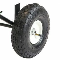 Sunnydaze Decor Green Heavy-Duty Steel Collapsible Log Cart -Sunnydaze Decor Sales sunnydaze decor planter caddies qh slc909 gn fa 1000